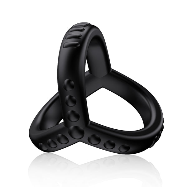 Pele Trident Sperm-Locking Ring Physical Sperm-Locking